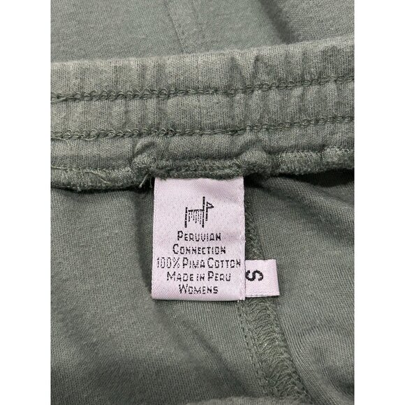 Peruvian Connection Elastic Waist Side Pockets Casual Midi Skirt Size S Earthy - Picture 5 of 9